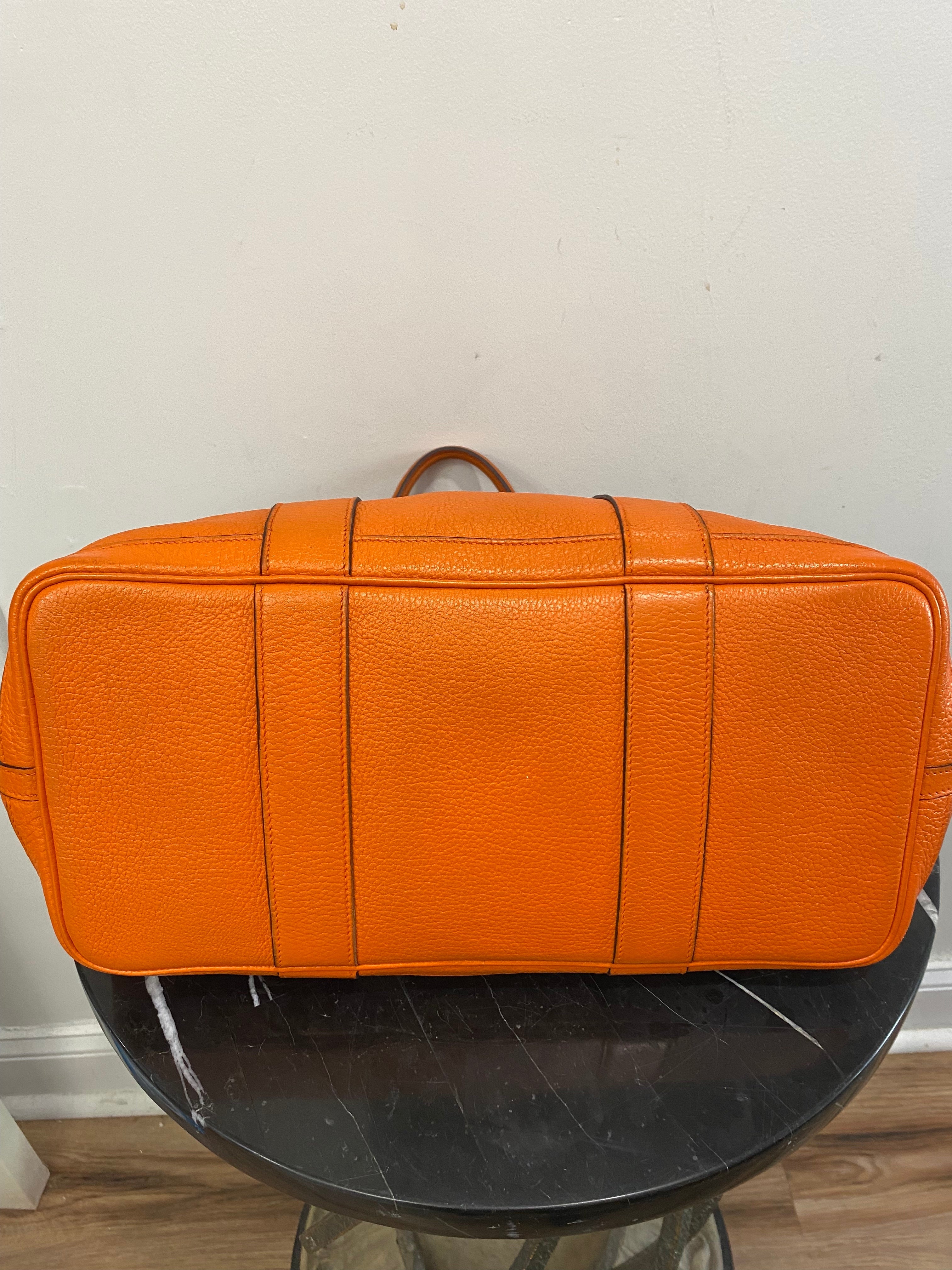 HERMÈS NEGONDA LEATHER GARDEN PARTY 36 TOTE BAG-HS