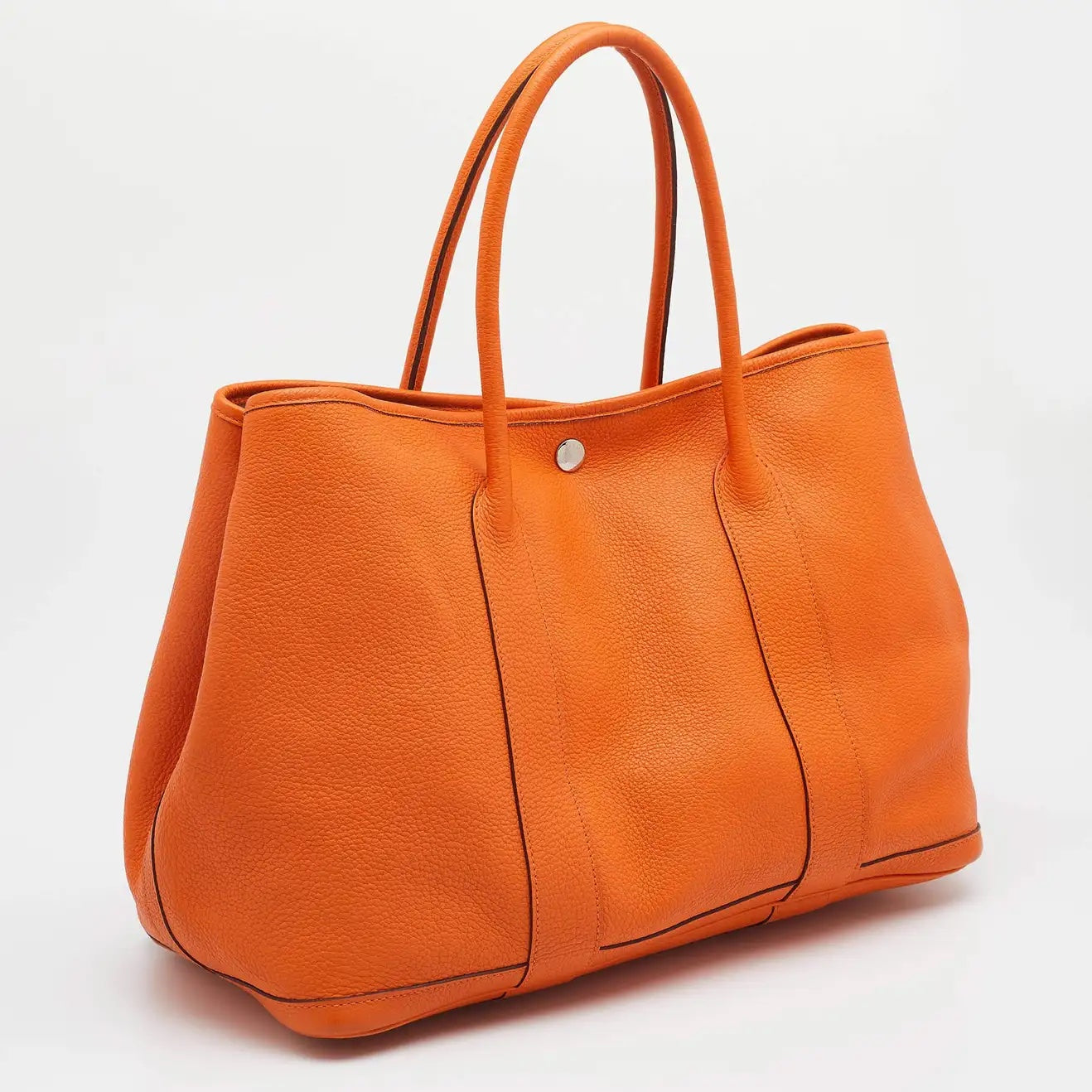HERMÈS NEGONDA LEATHER GARDEN PARTY 36 TOTE BAG-HS