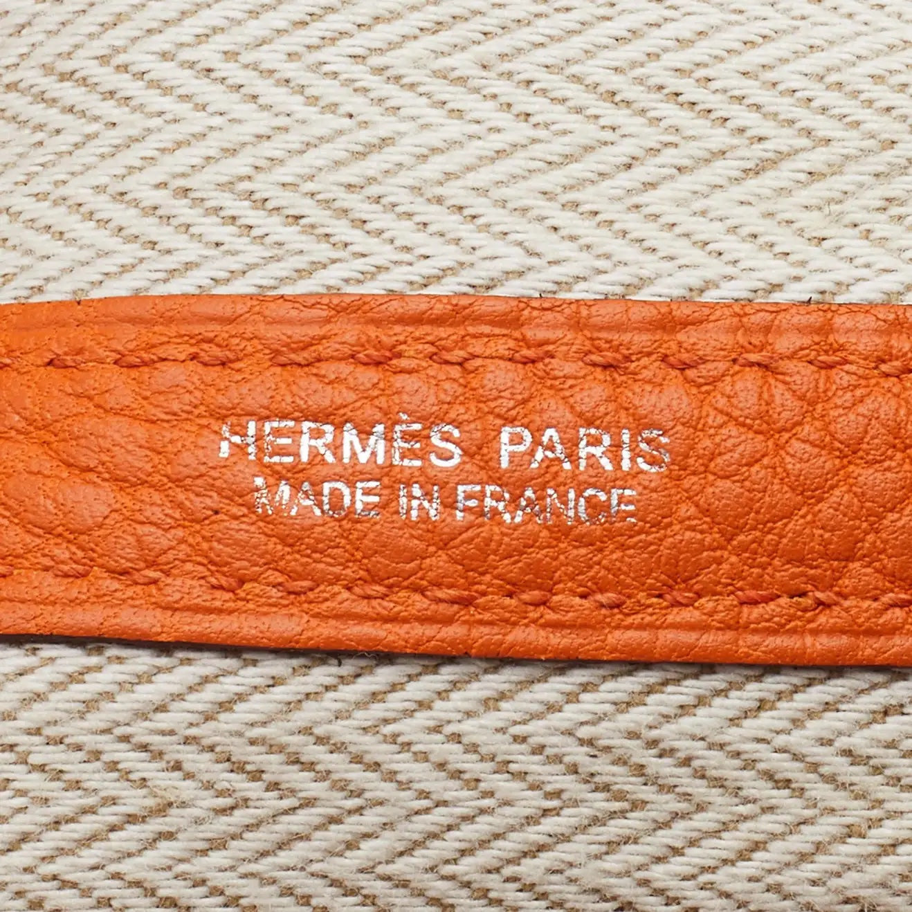 HERMÈS NEGONDA LEATHER GARDEN PARTY 36 TOTE BAG-HS