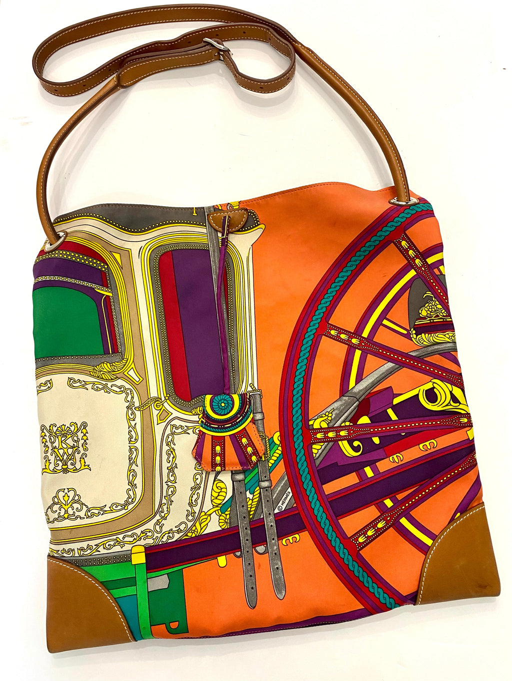 HERMÈS SILK BALADE EN BERLINE SILKY CITY BAG