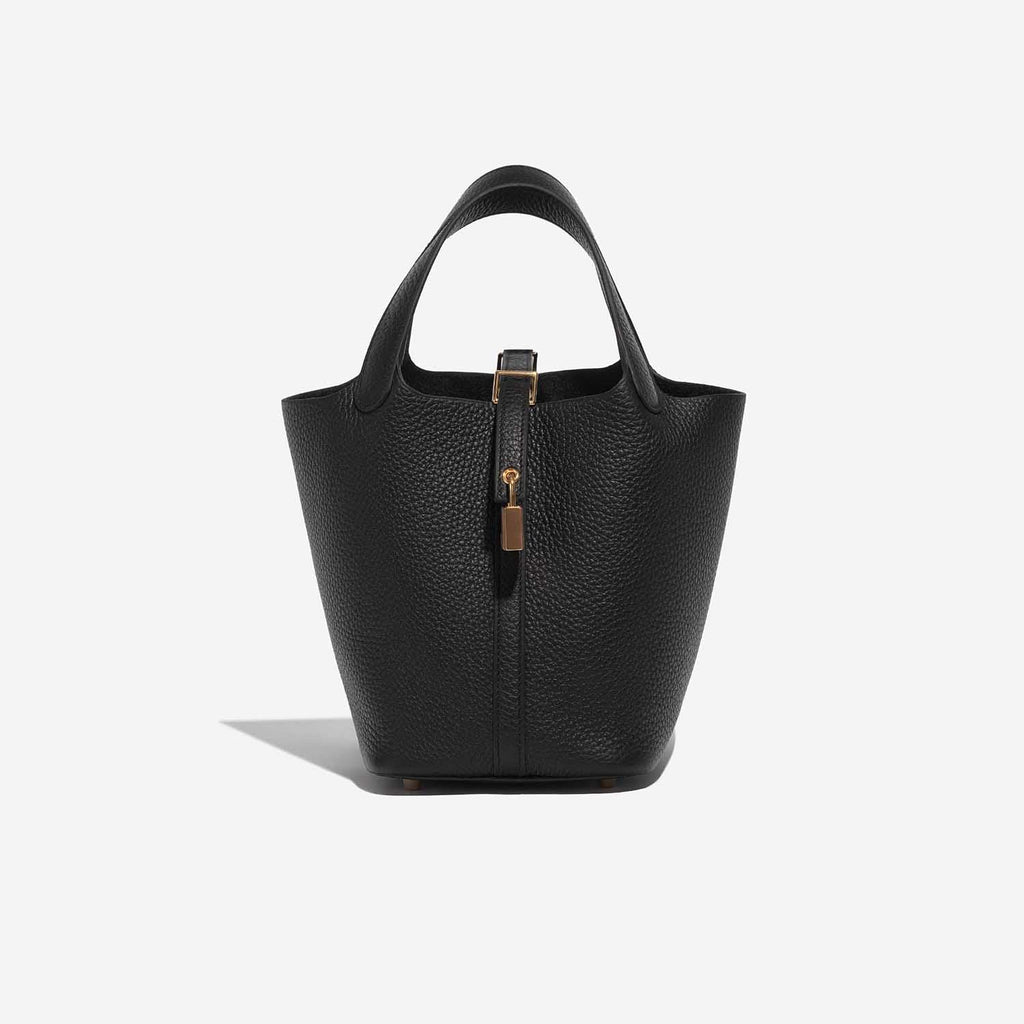HERMÈS TAURILLON CLEMENCE LEATHER PICOTIN LOCK 18 BAG