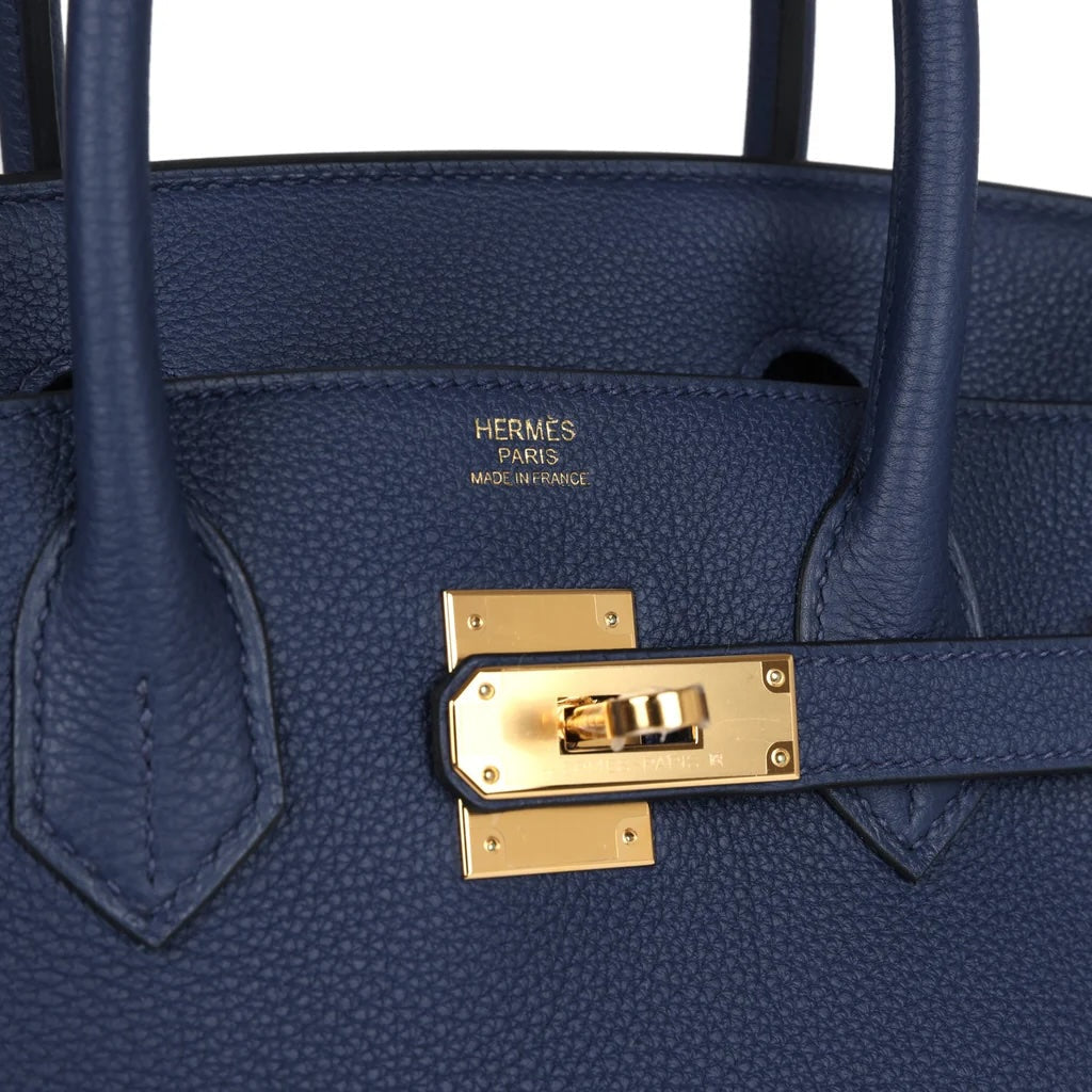 HERMÈS TOGO LEATHER BIRKIN 30 HANDBAG