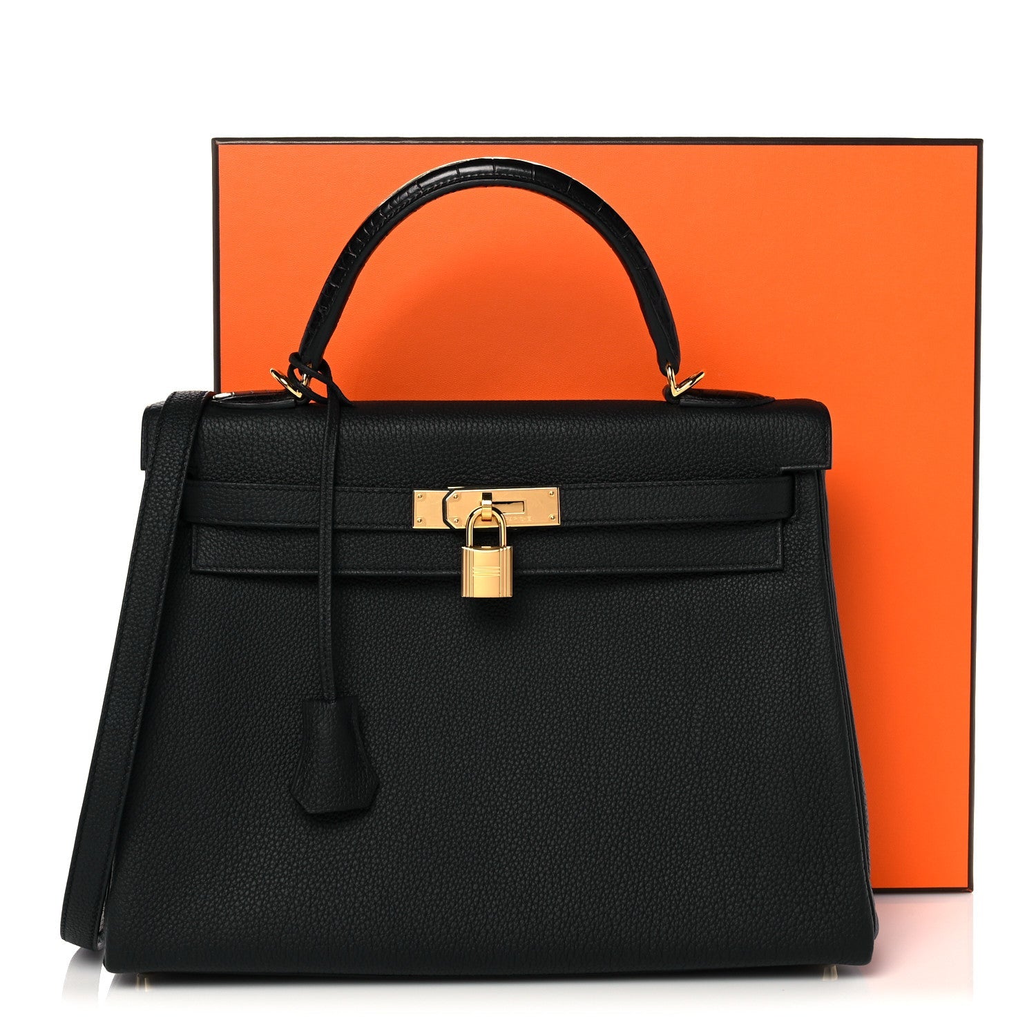 HERMÈS KELLY EPSOM LEATHER BAG 32