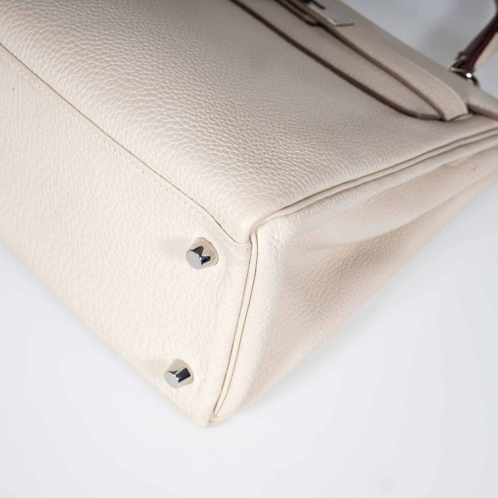 HERMÈS KELLY 32 RETOURNE “AU GALOP” TOGO LEATHER BAG