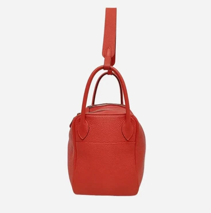 HERMÈS LINDY 30 TAURILLON CLEMENS LEATHER BAG