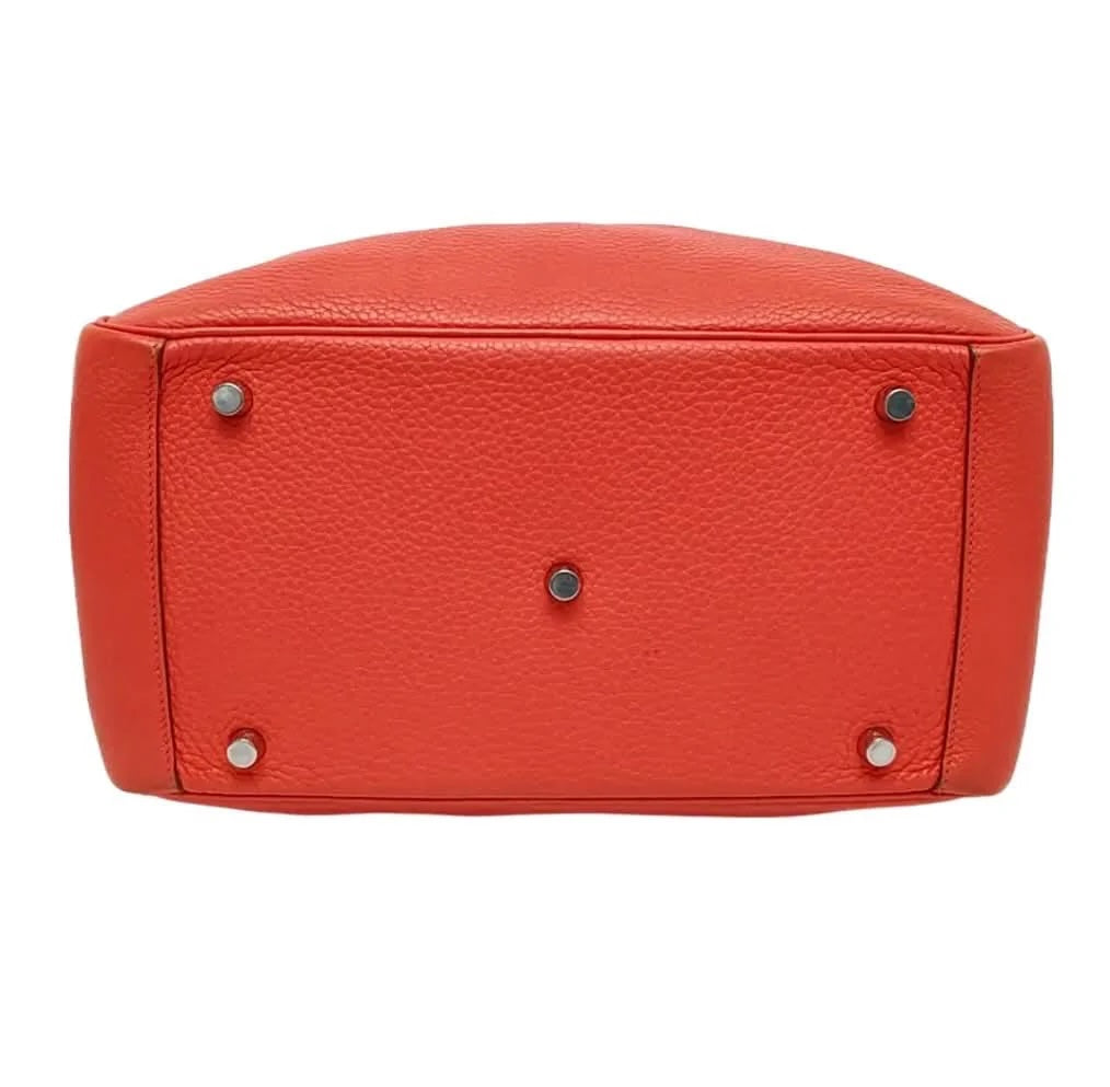 HERMÈS LINDY 30 TAURILLON CLEMENS LEATHER BAG