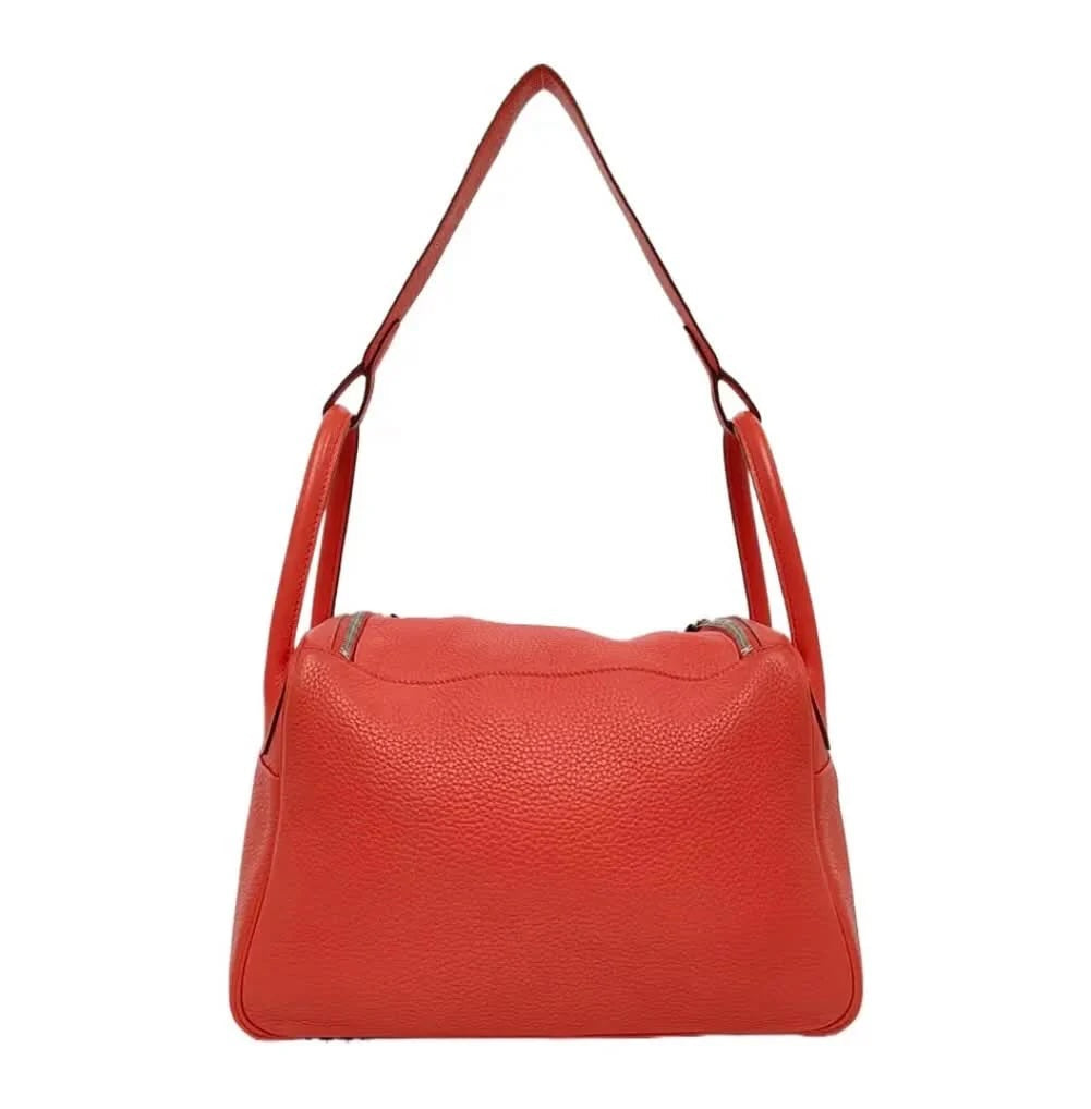 HERMÈS LINDY 30 TAURILLON CLEMENS LEATHER BAG