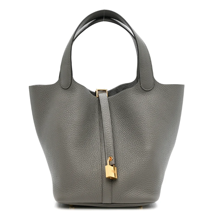 HERMÈS TAURILLON CLEMENCE PICOTIN LOCK 22 MM TOTE BAG