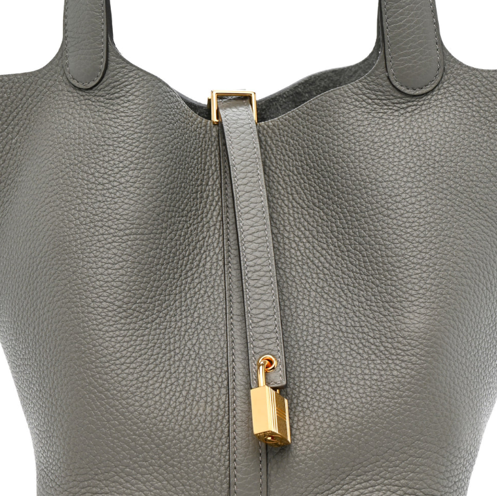 HERMÈS TAURILLON CLEMENCE PICOTIN LOCK 22 MM TOTE BAG