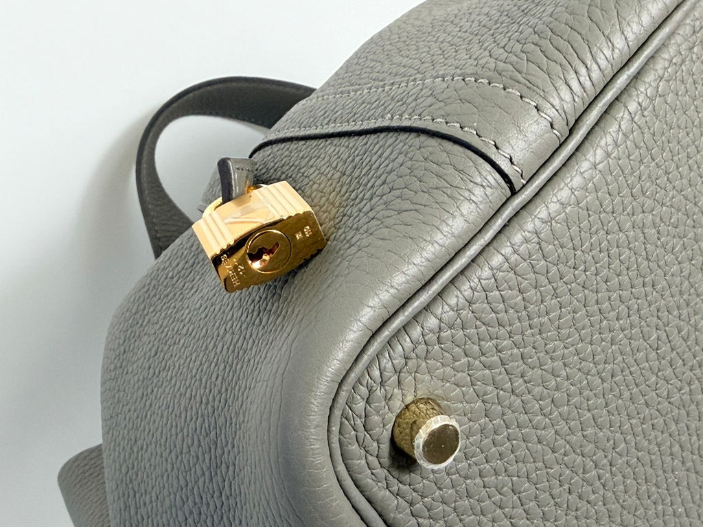 HERMÈS TAURILLON CLEMENCE PICOTIN LOCK 22 MM TOTE BAG