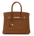 HERMÈS TOGO LEATHER BIRKIN 30 HANDBAG