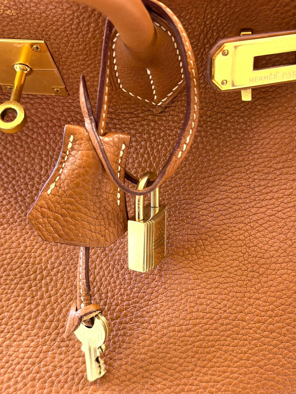 HERMÈS TOGO LEATHER BIRKIN 30 HANDBAG