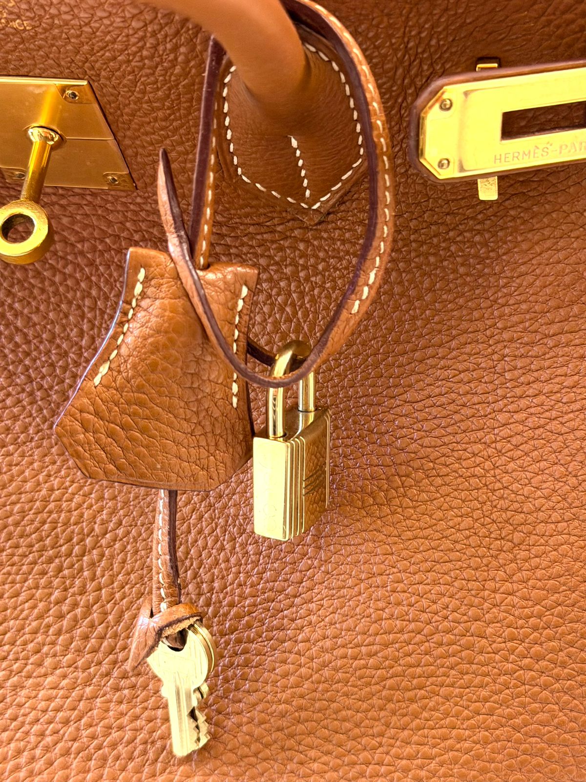 HERMÈS TOGO LEATHER BIRKIN 30 HANDBAG