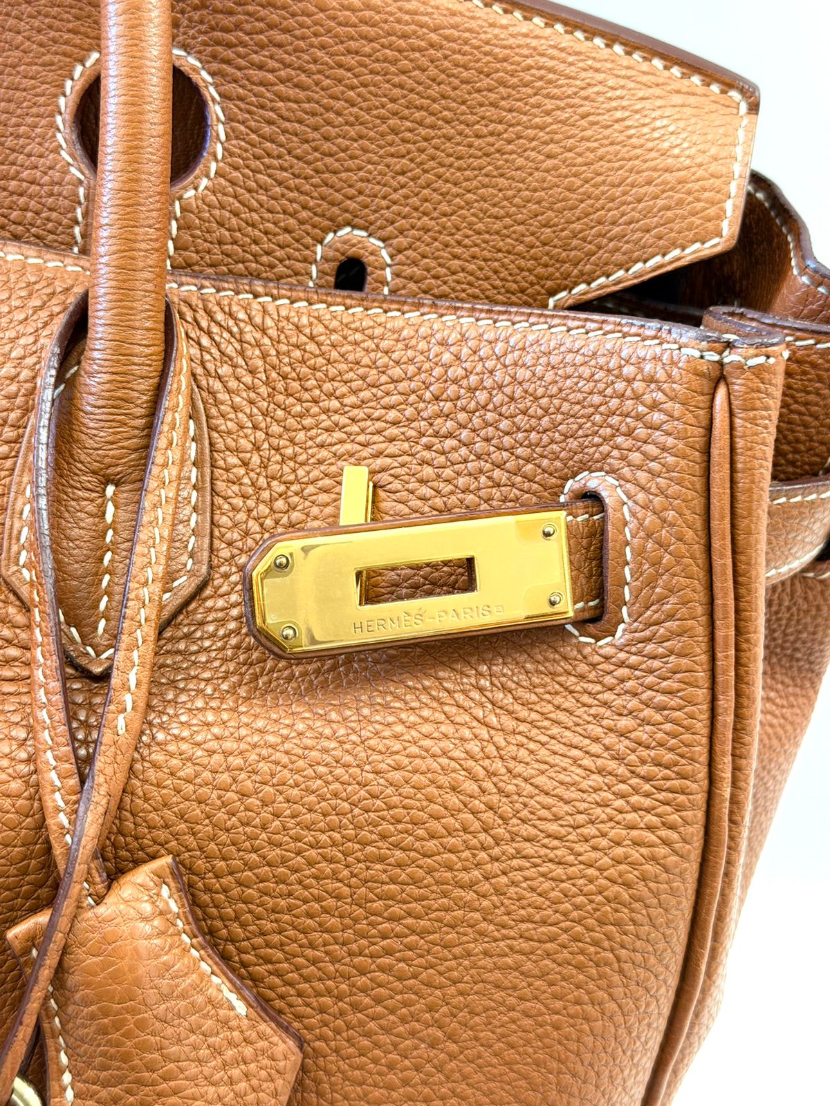 HERMÈS TOGO LEATHER BIRKIN 30 HANDBAG