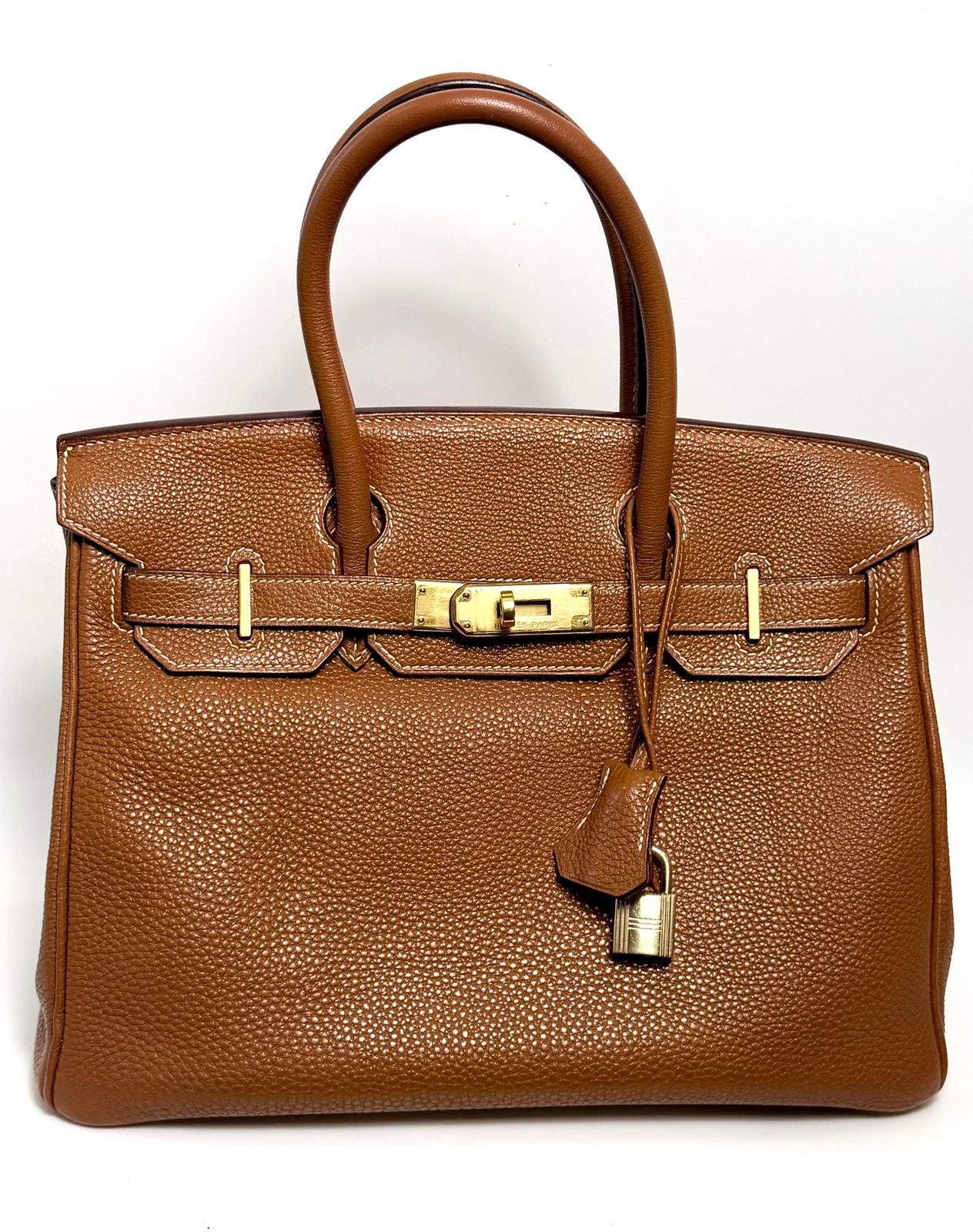 HERMÈS TOGO LEATHER BIRKIN 30 HANDBAG