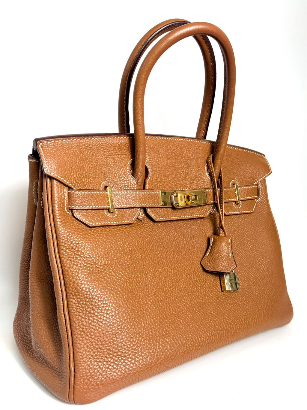 HERMÈS TOGO LEATHER BIRKIN 30 HANDBAG