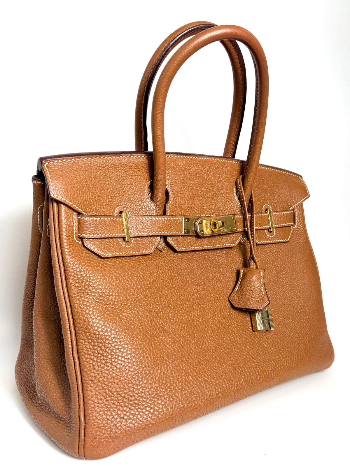 HERMÈS TOGO LEATHER BIRKIN 30 HANDBAG