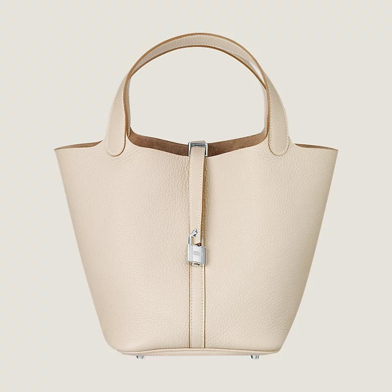 HERMÈS TAURILLON CLEMENCE PICOTIN LOCK 22 MM TOTE BAG