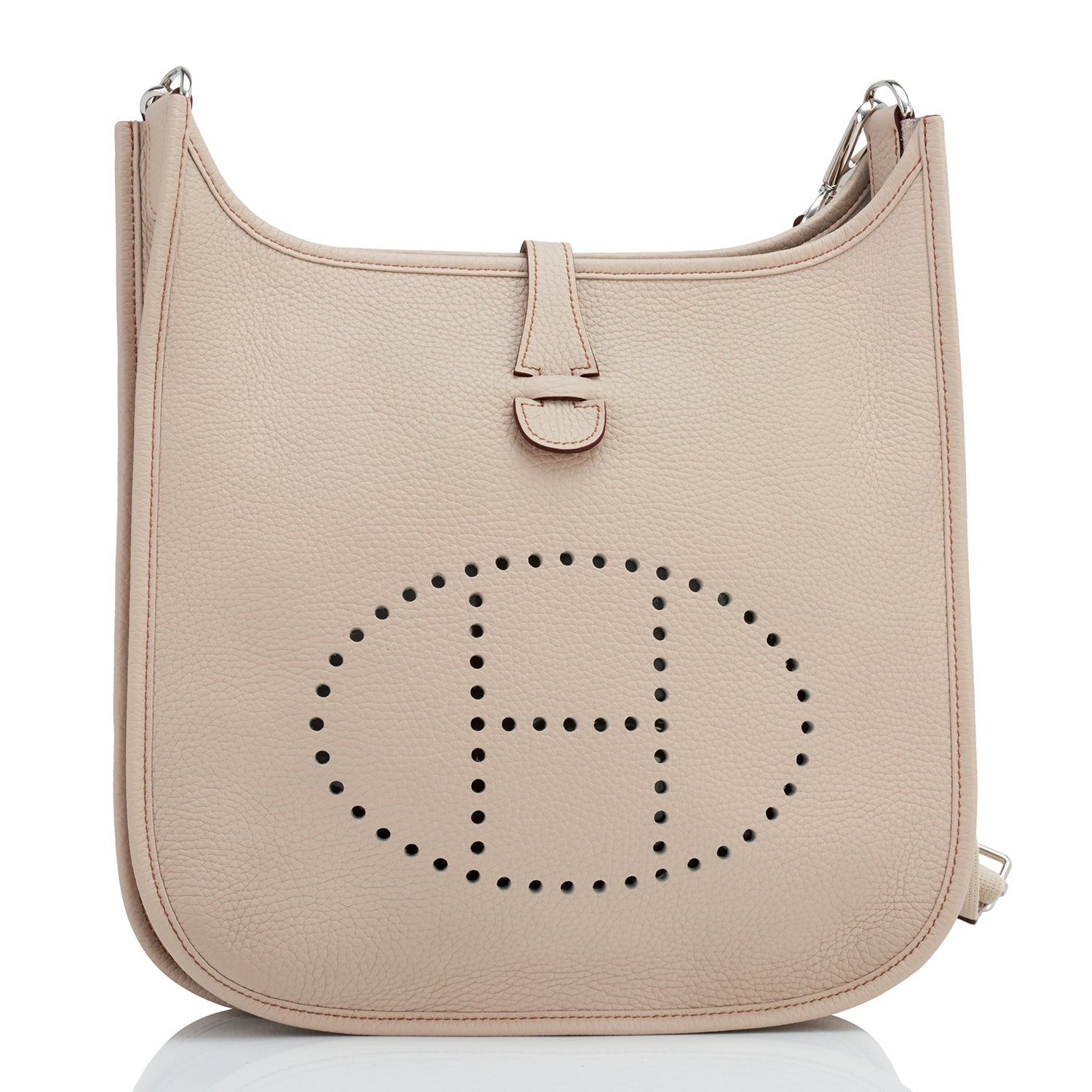 HERMÈS Leather Evelyn PM III Bag