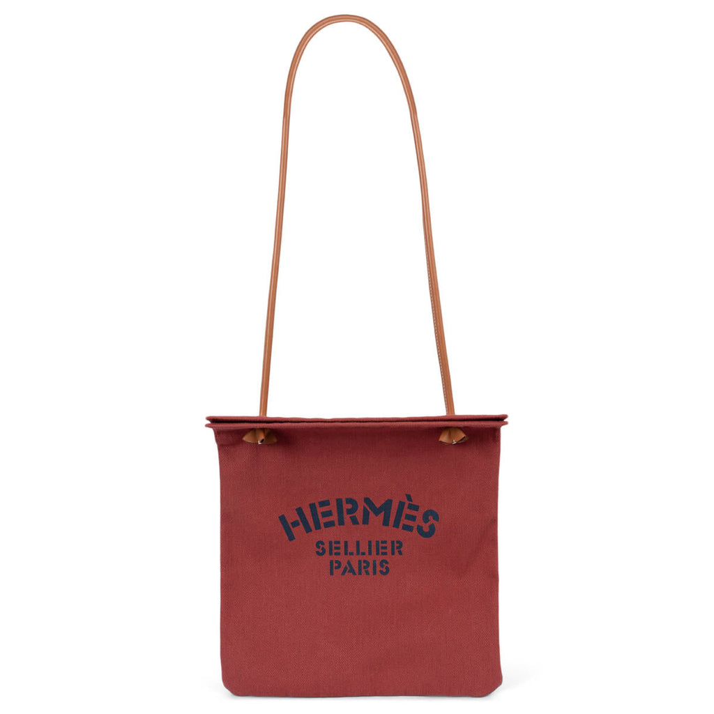HERMÈS ALINE TOILE SWIFT H GROOMING BAG
