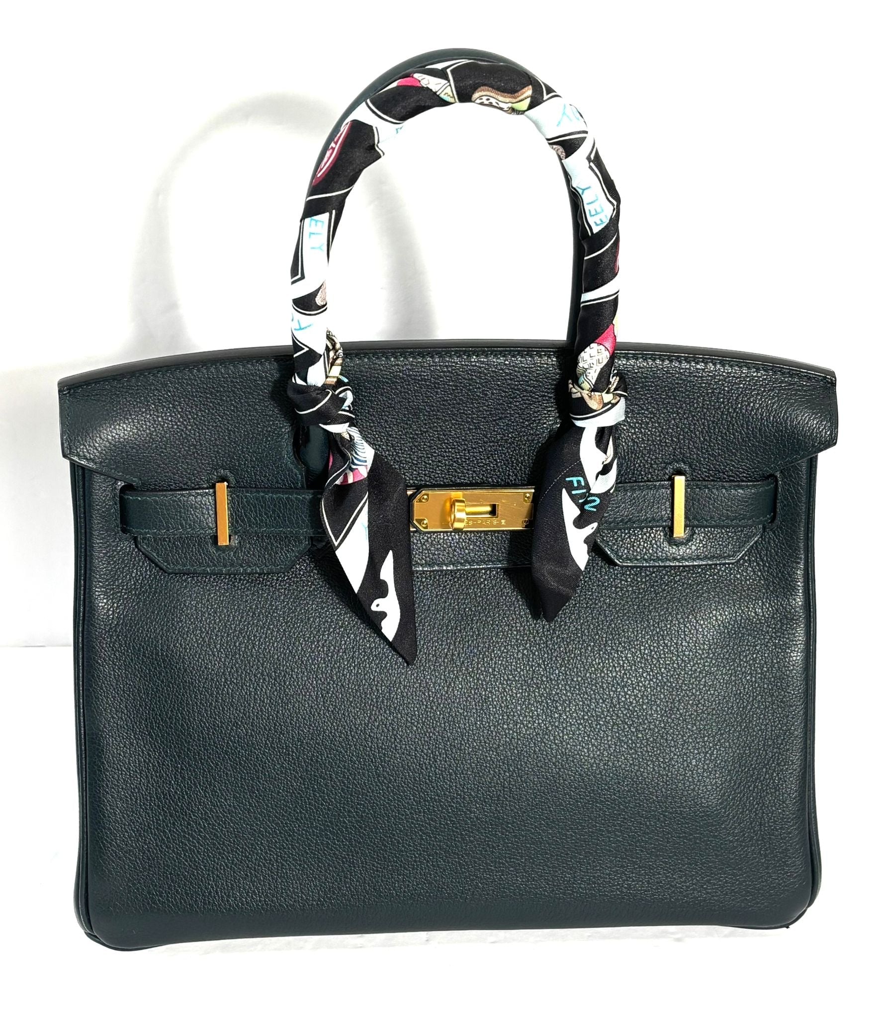 HERMÈS TOGO LEATHER BIRKIN 30 HANDBAG
