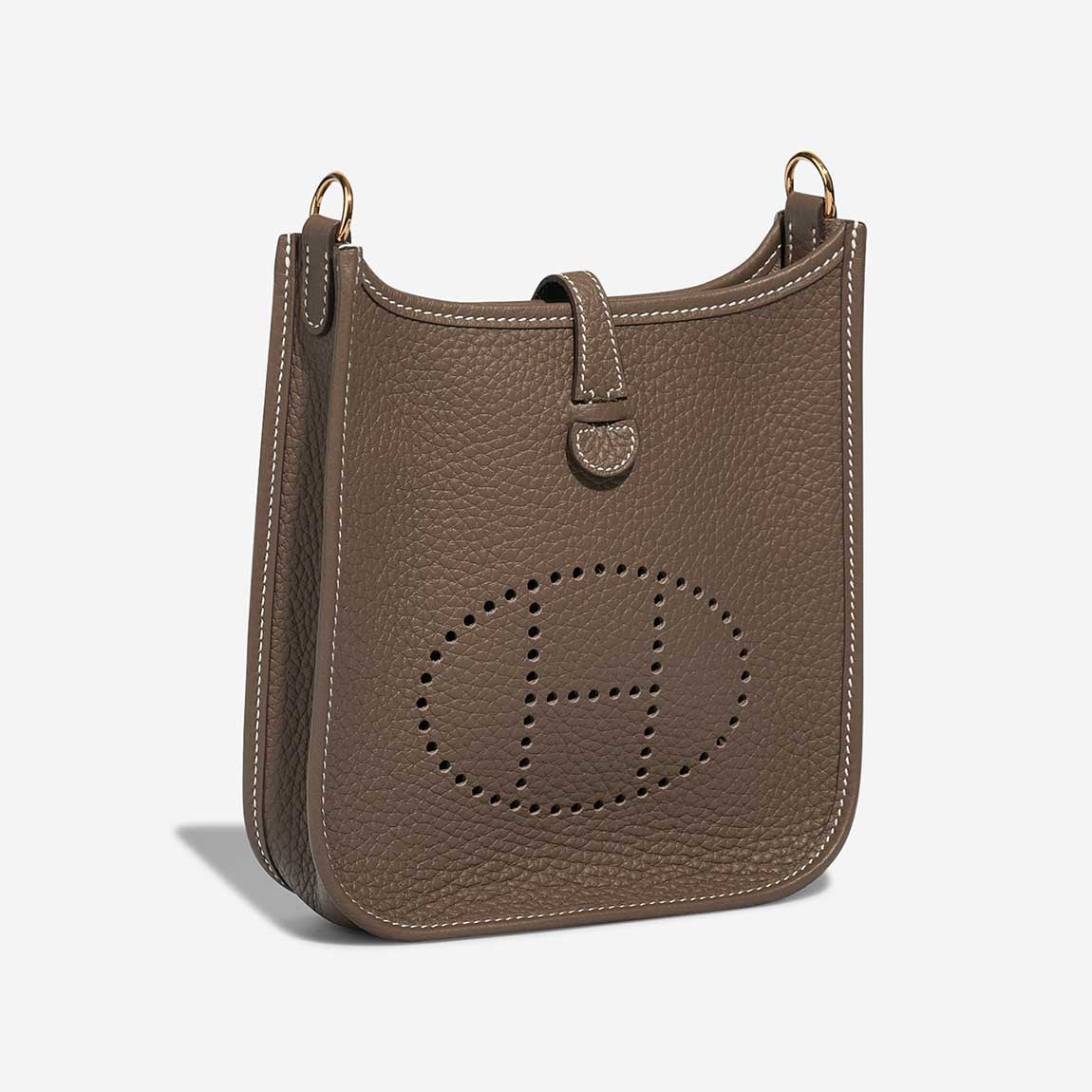 HERMÈS TAURILLON CLEMENCE AMAZONE EVELYNE TPM MINI BAG ETOUPE