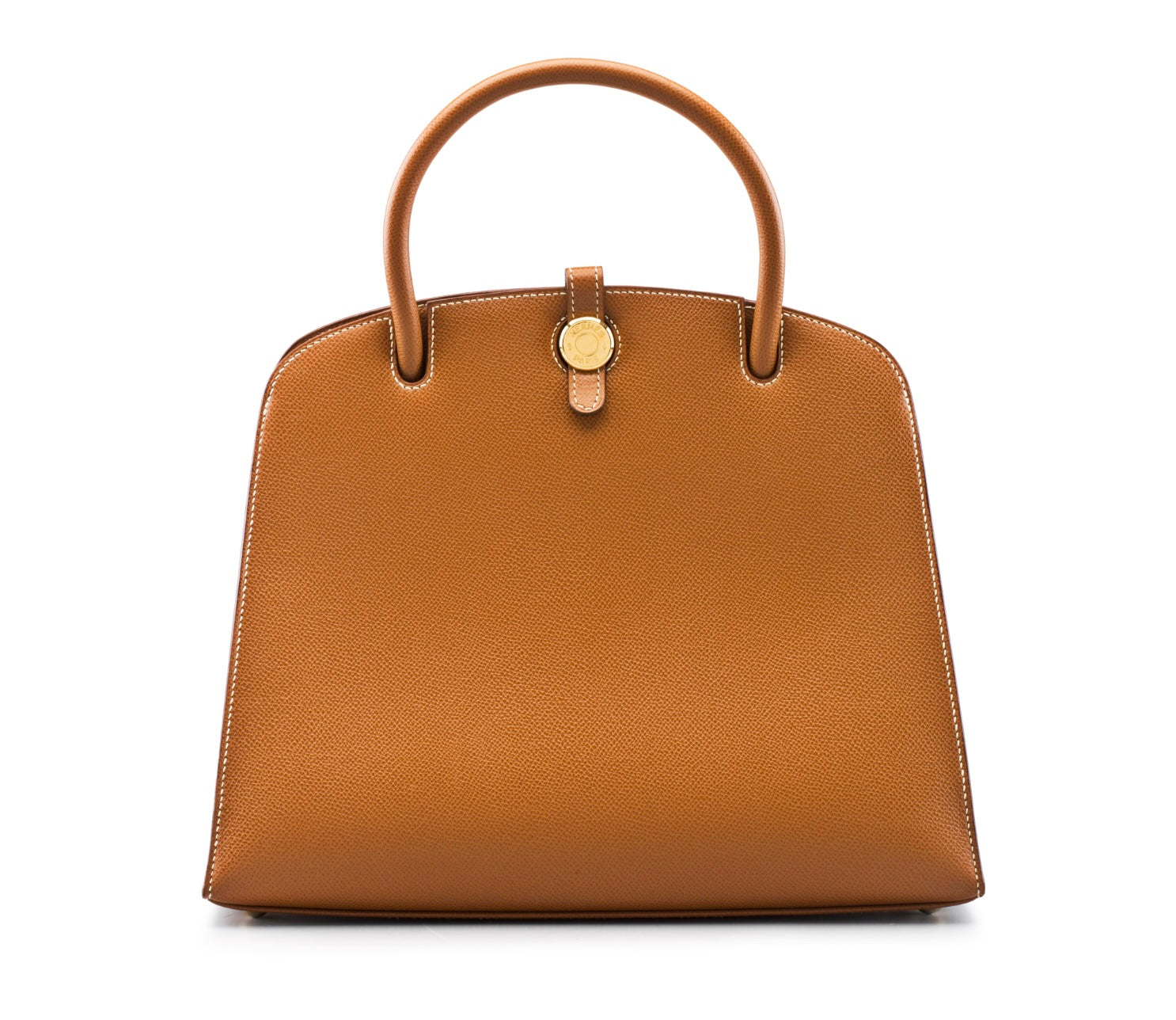 HERMÈS COURCHEVEL LEATHER DALVY 30 HANDBAG