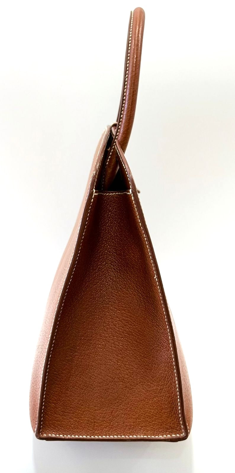 HERMÈS COURCHEVEL LEATHER DALVY 30 HANDBAG