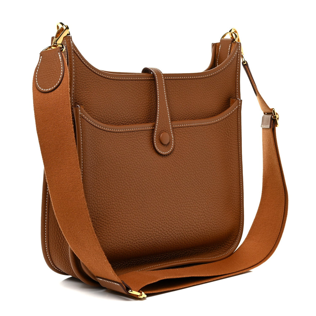 Hermès EVELYN III PM CLEMENCE PALLADIUM HARDWARE