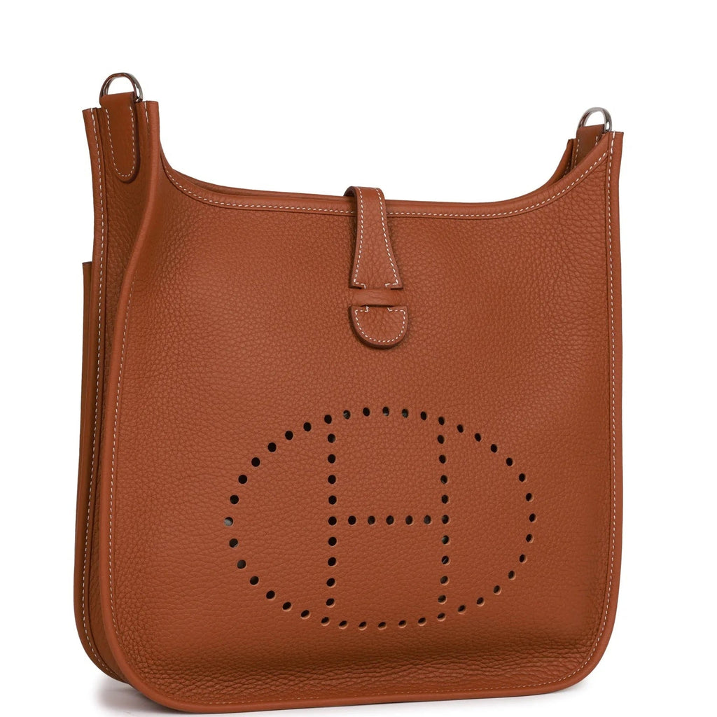 Hermès EVELYN III PM CLEMENCE PALLADIUM HARDWARE