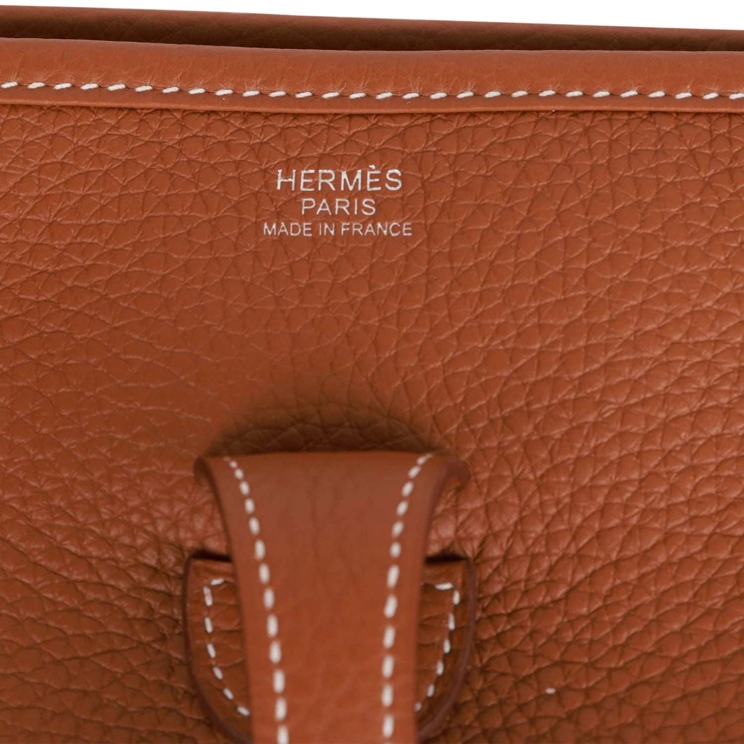 Hermès EVELYN III PM CLEMENCE PALLADIUM HARDWARE