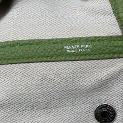 HERMÈS PELOUSE TOGO LEATHER GARDEN PARTY MM TOTE BAG