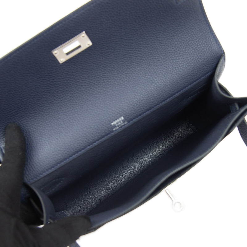 HERMÈS KELLY DEPECHES 25 TOGO LEATHER POUCH/CUTCH BAG