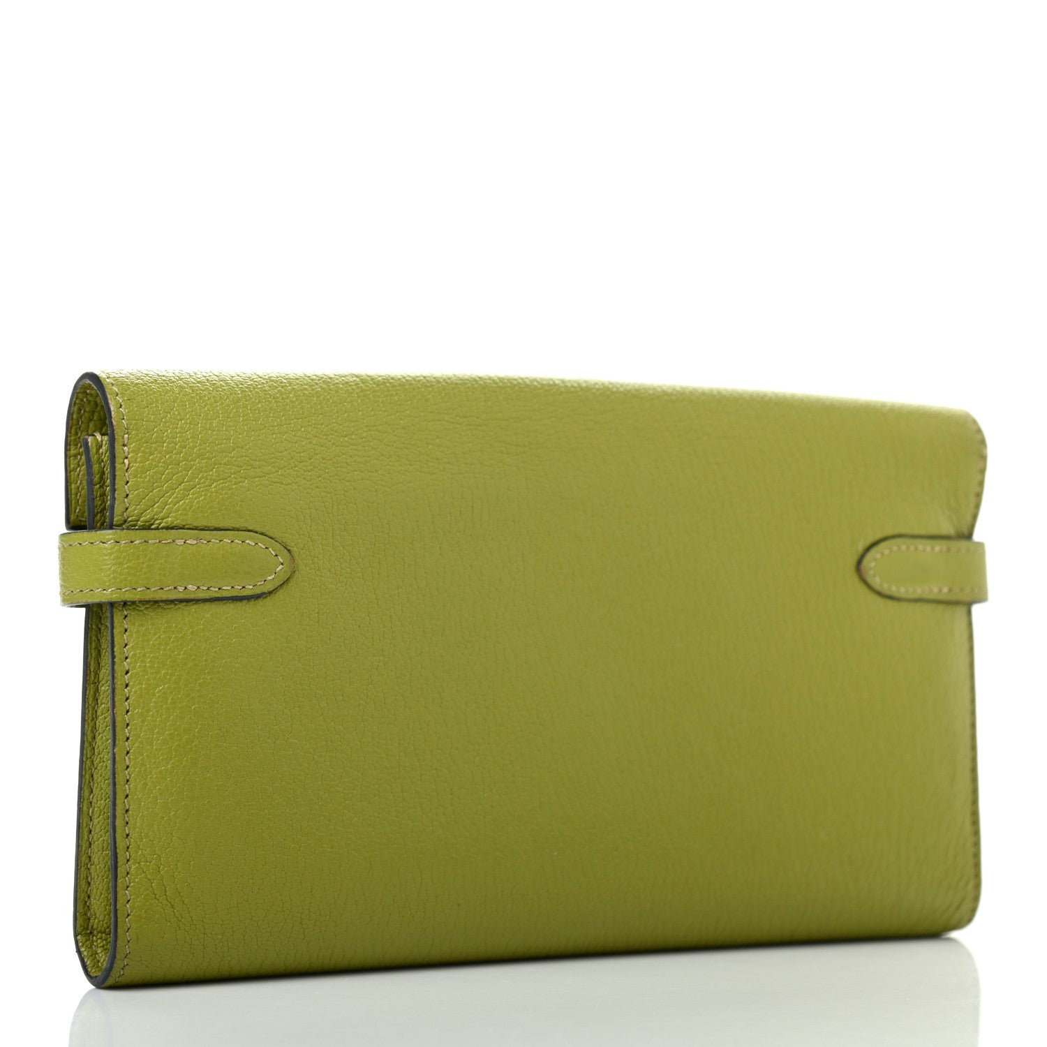 HERMÈS Kelly Long Chevre Mysore Wallet