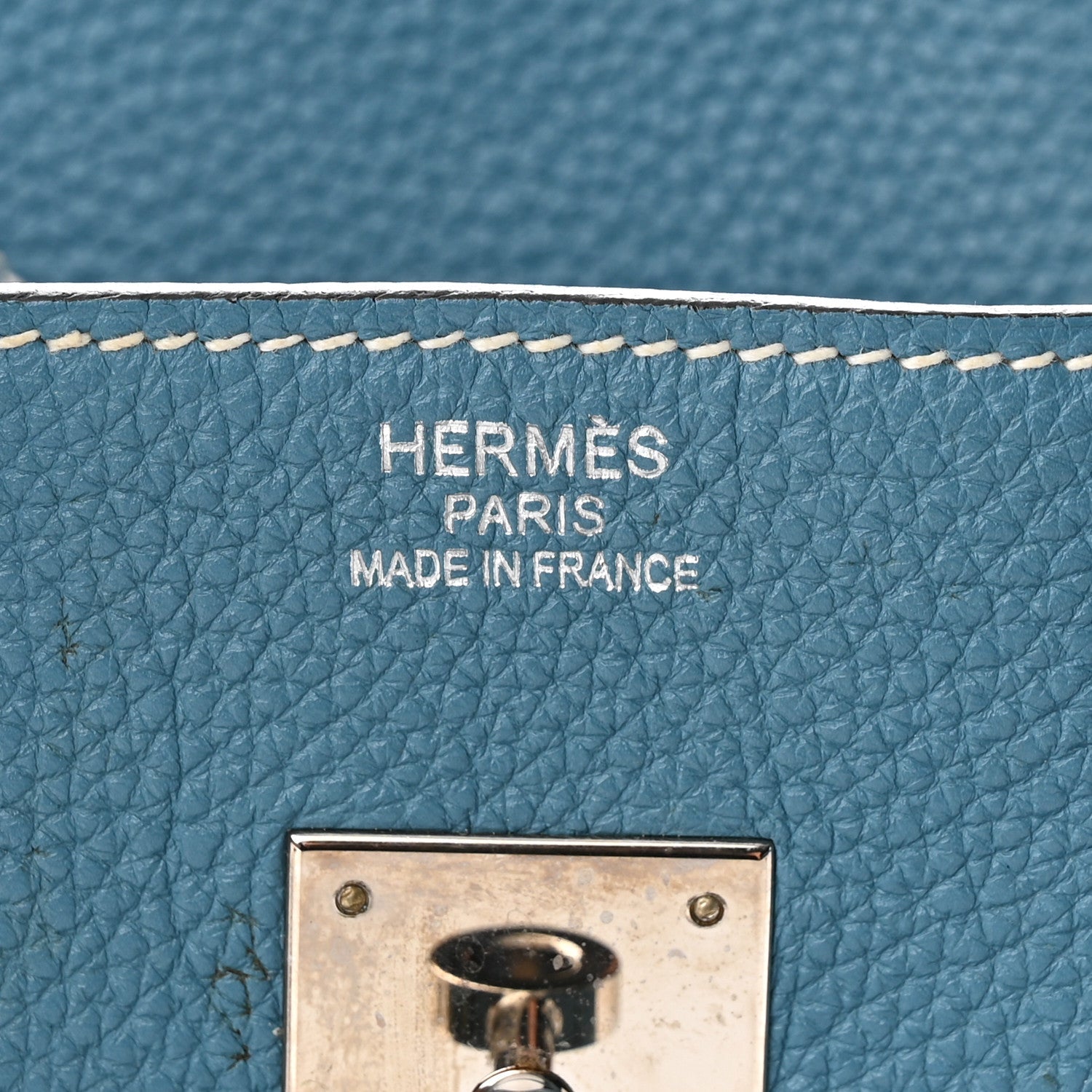 HERMÈS TOGO BIRKIN 35 IN BLUE JEAN-HS