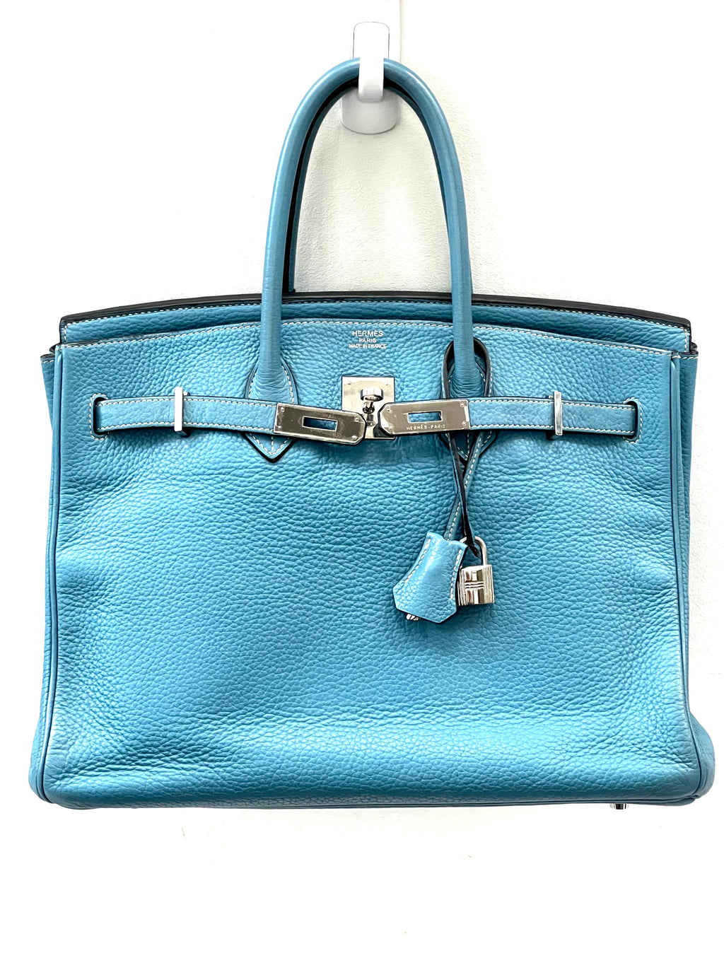 HERMÈS TOGO BIRKIN 35 IN BLUE JEAN-HS