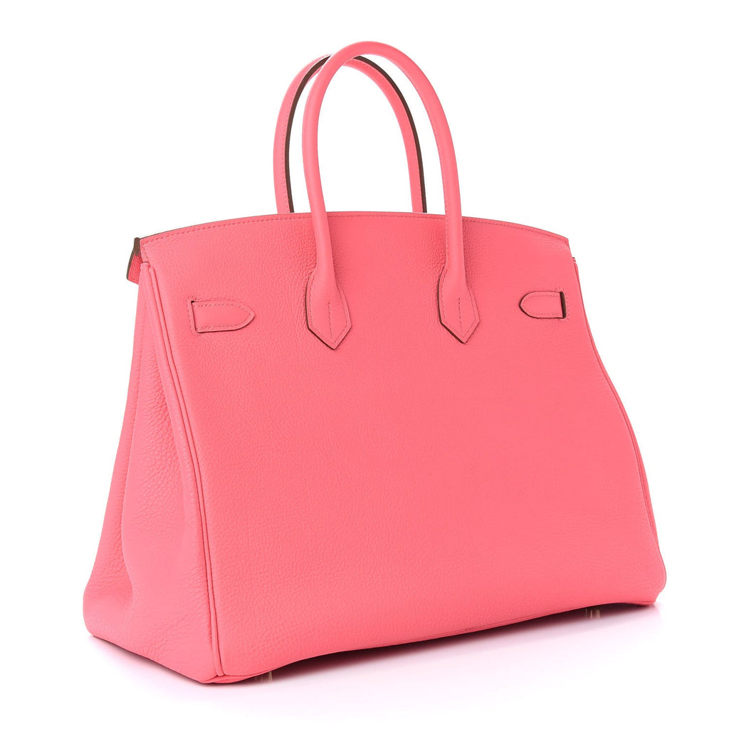 HERMÈS TOGO BIRKIN 35 ROSE LIPSTICK