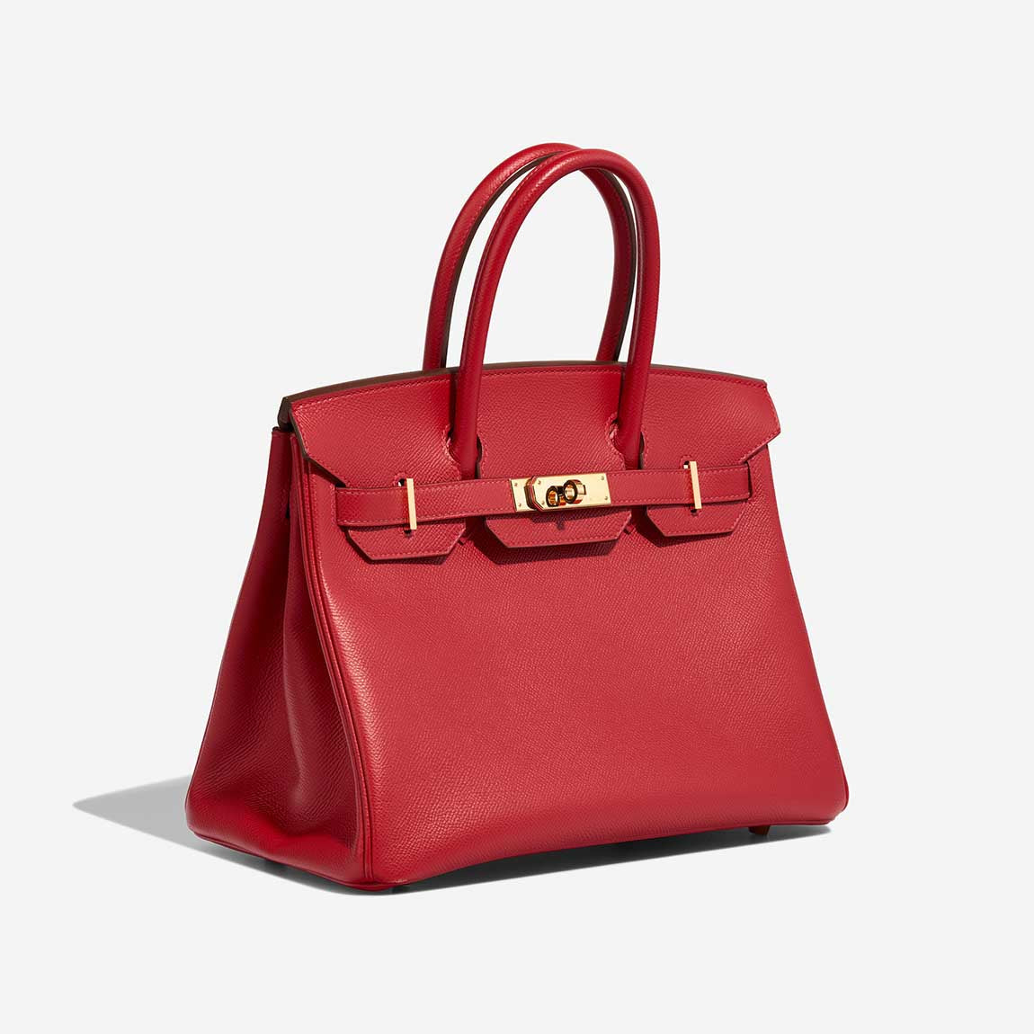 HERMÈS BIRKIN 30 ROUGE CASAQUE EPSOM LEATHER GOLD HARDWARE