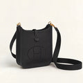 HERMÈS CLEMENCE EVELYN TPM CROSSBODY BAG IN NOIR