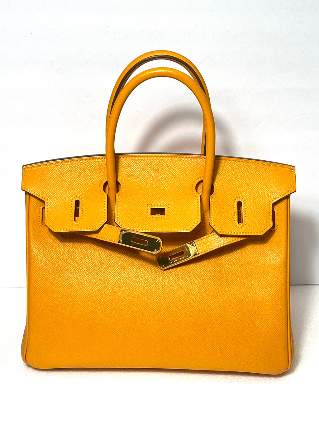 HERMÈS BIRKIN 30 EPSOM LEATHER MARIGOLD