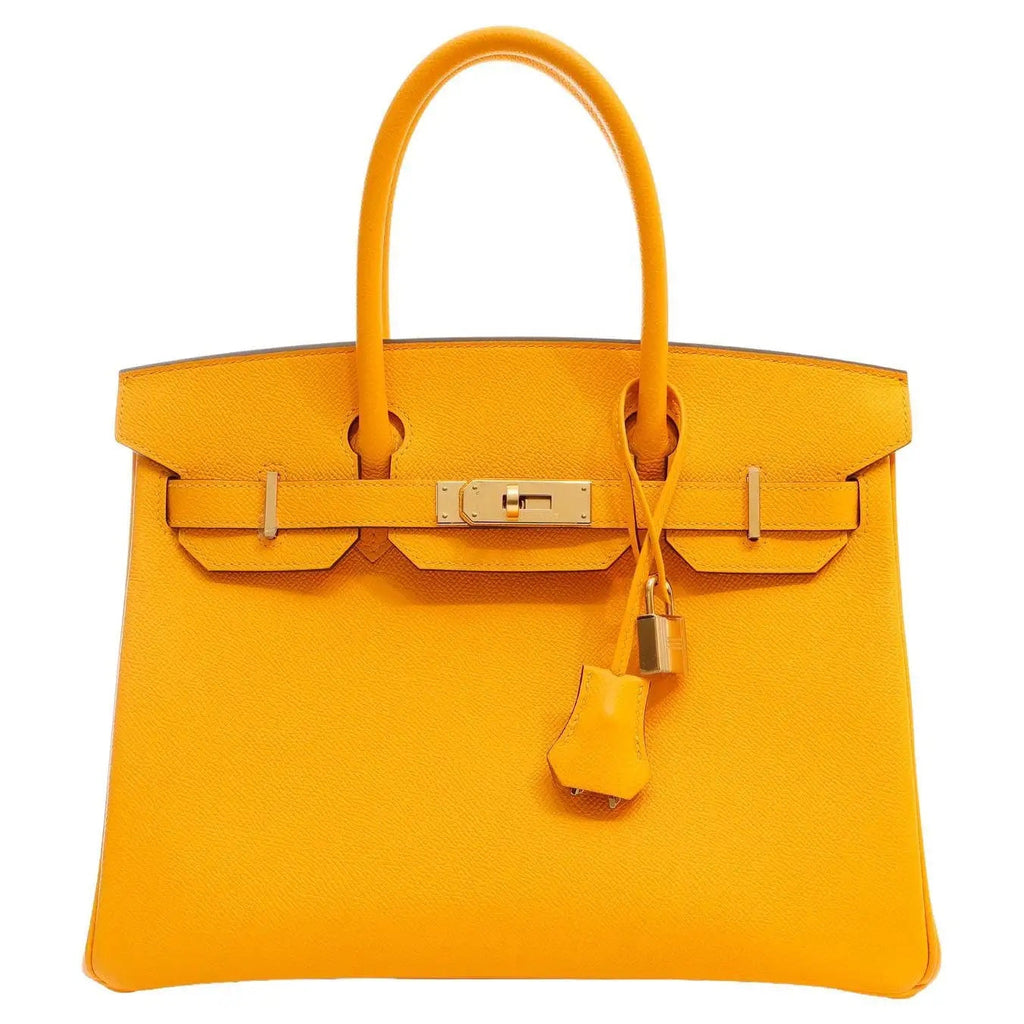 HERMÈS BIRKIN 30 EPSOM LEATHER MARIGOLD