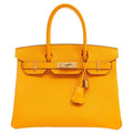 HERMÈS BIRKIN 30 EPSOM LEATHER MARIGOLD