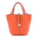 HERMÈS CLEMENCE PICOTIN LOCK 22 PM FEU BAG