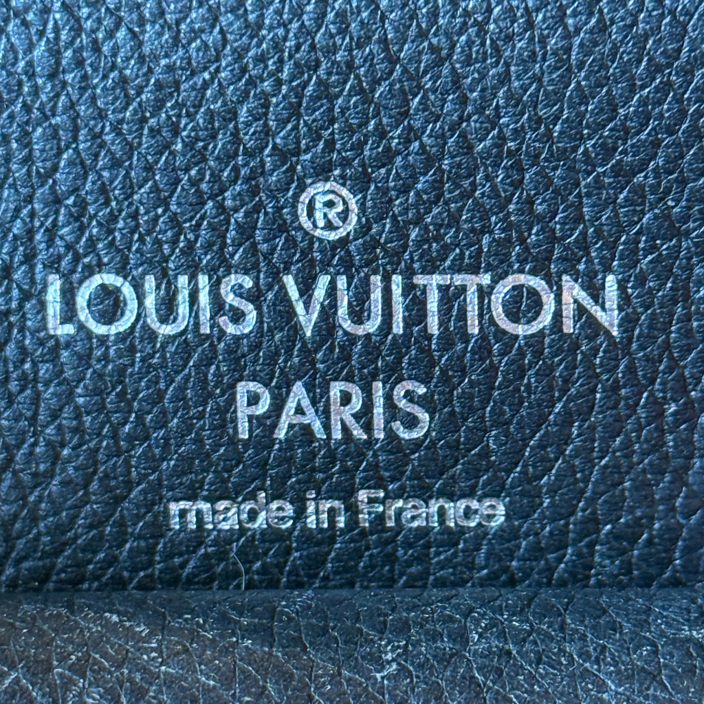 LOUIS VUITTON Lockme Bucket Calfskin Leather Bucket Bag