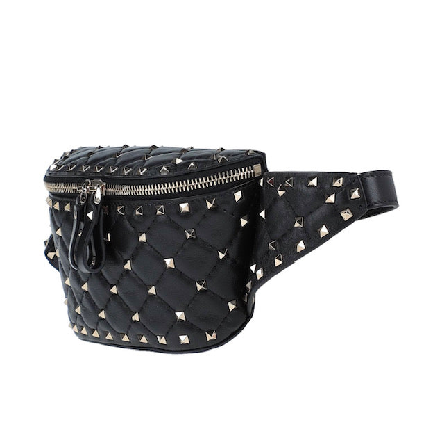 VALENTINO GARAVANI ROCK STUD WAIST BAG