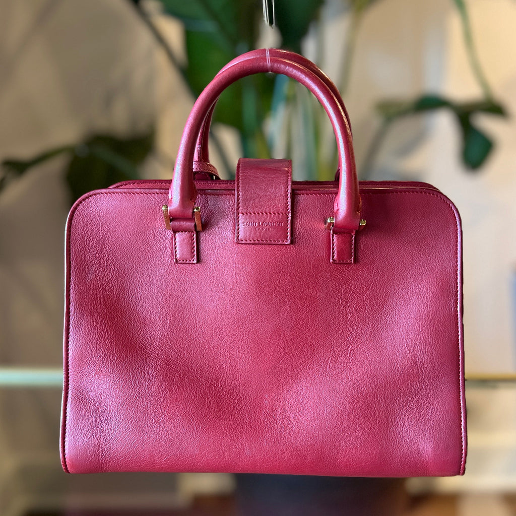 SAINT LAURENT Calfskin Baby Monogram Cabas