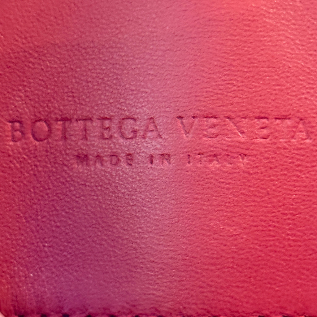 BOTTEGA VENETA Milano Pink Nappa Intrecciato Tote Bag
