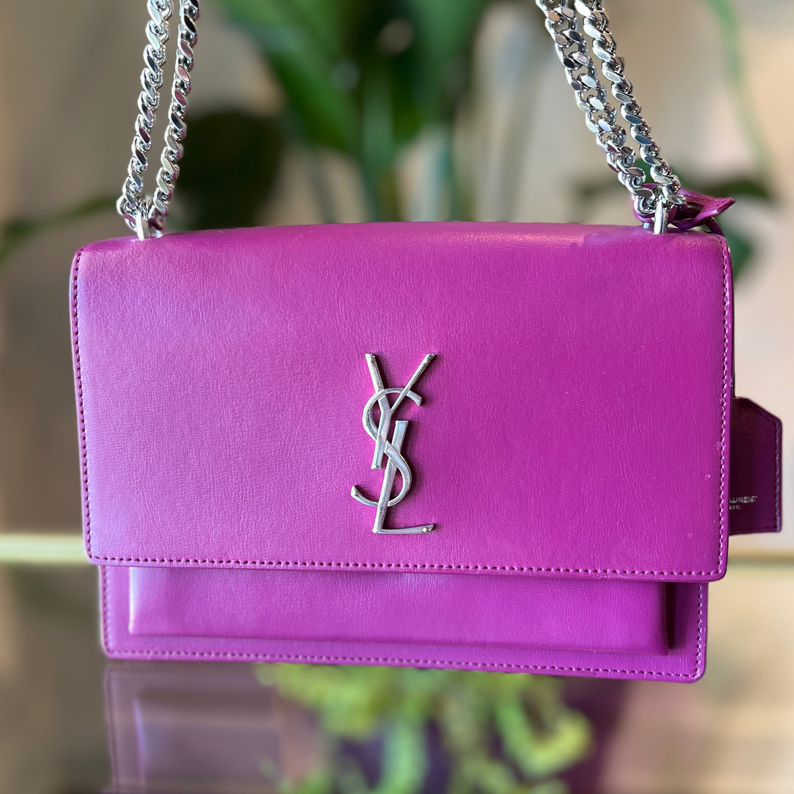 Saint Laurent Fuchsia Sunset Medium