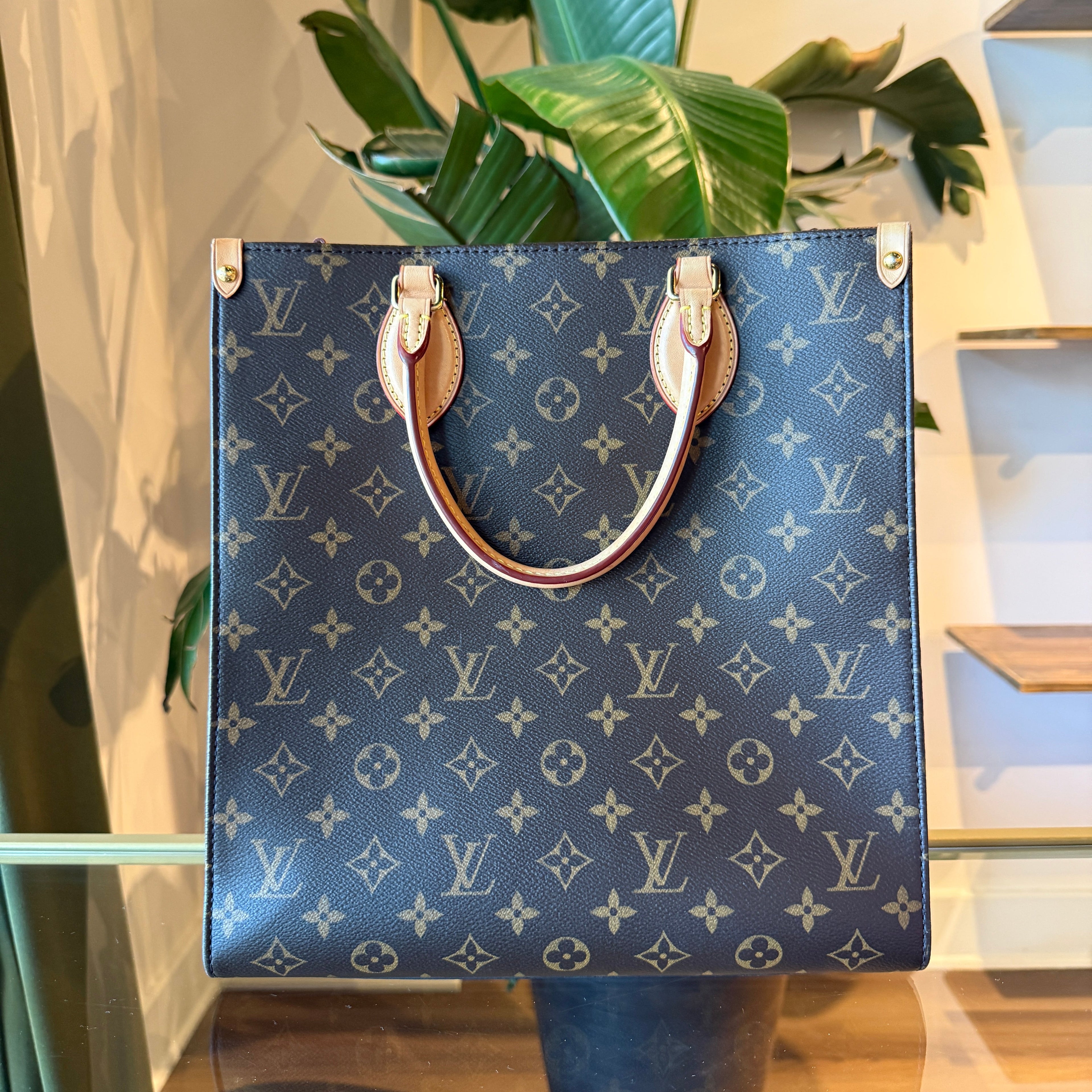 LOUIS VUITTON Monogram Sac Plat NM