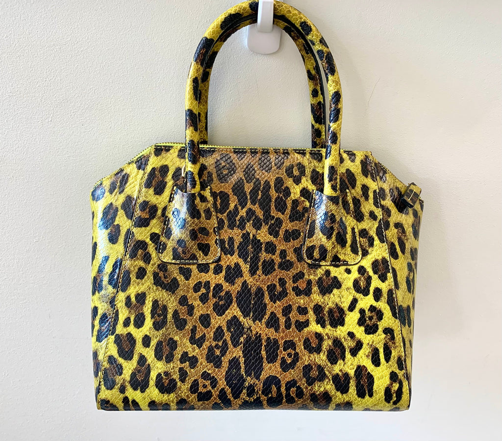 VALENTINO MINIMI ANIMALIER LEOPARD SATCHEL
